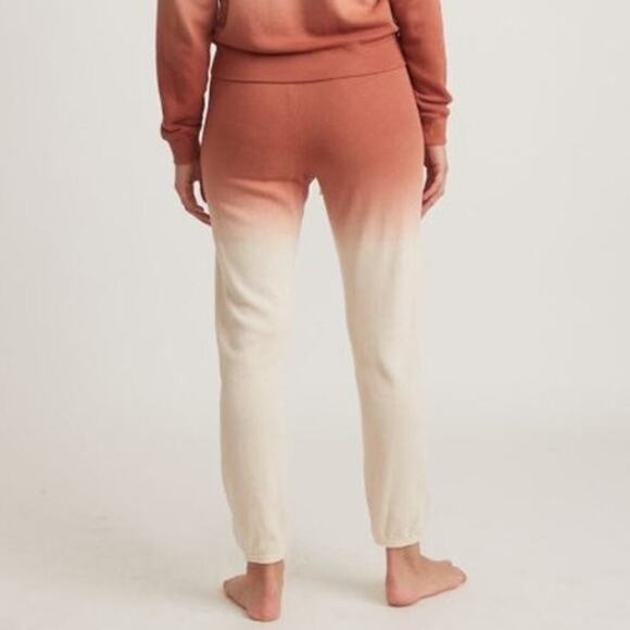 Marine Layer Blake Pant Vintage Terry Joggers in Amber Brown Dip Dye NWT Small - Picture 3 of 9